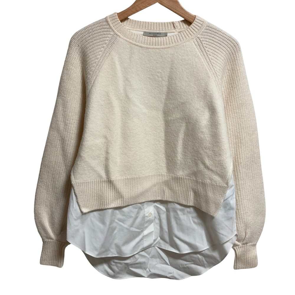 オールセインツ CORI SHIRT JUMPER ニット