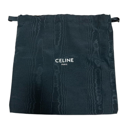 セリーヌ レザーサイドゴアアンクルブーツ