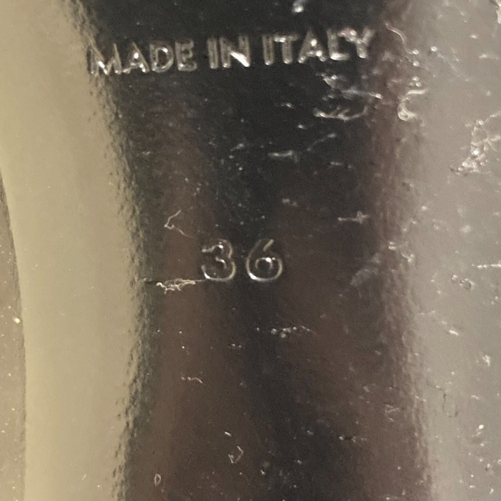 セリーヌ レザーサイドゴアアンクルブーツ