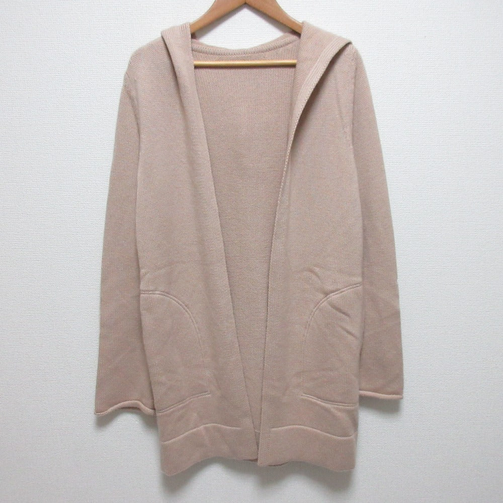 フォクシー フロントオープン カシミヤニットコート