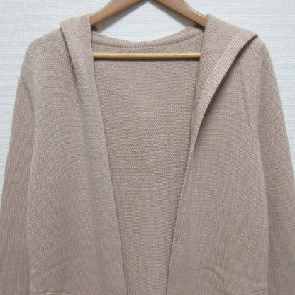 フォクシー フロントオープン カシミヤニットコート