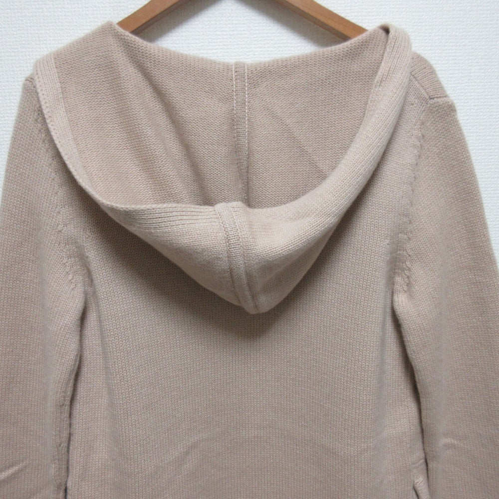 フォクシー フロントオープン カシミヤニットコート