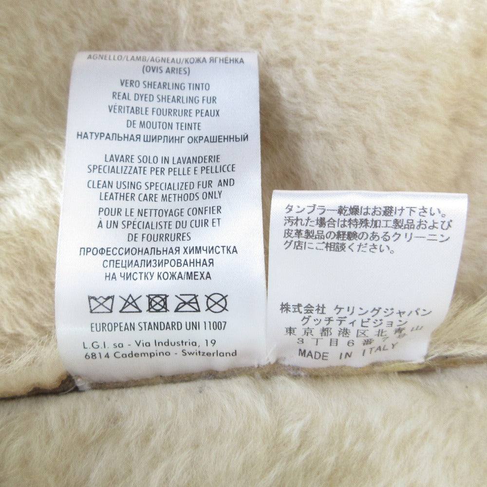 グッチ ムートンコート