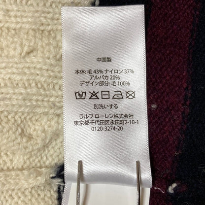 ポロバイラルフローレン Vネックウールセーター