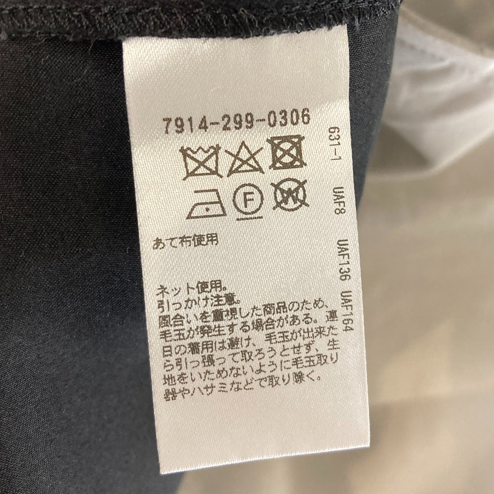 BLAMINK ウールストレッチストレートパンツ
