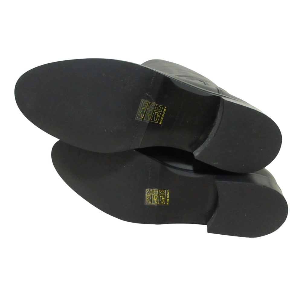 ファビオルスコーニ レザー ロングブーツ