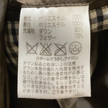 アクアスキュータム ダウンライナー シングルトレンチコート