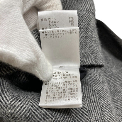 ギャルリーヴィー ヘリンボーンダブルフェイスショートコート