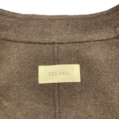 DES PRES ライトダブルフェイスシャギーコート