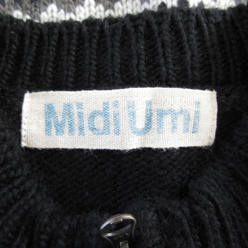 MidiUmi ノルディックニットベストジレ