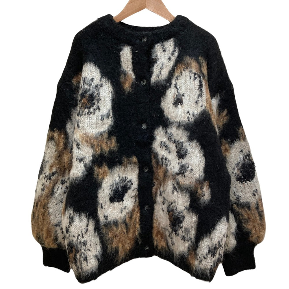 アメリ VERONICAJACQUARDKNIT ニットカーディガン