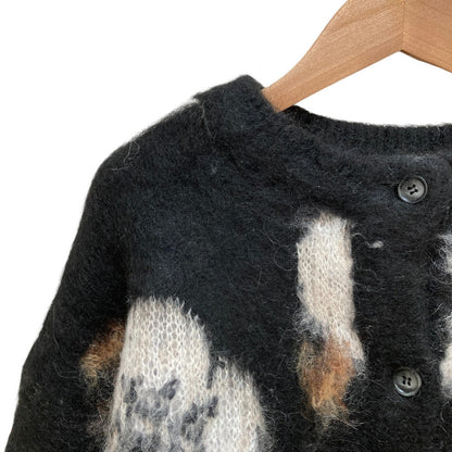 アメリ VERONICAJACQUARDKNIT ニットカーディガン