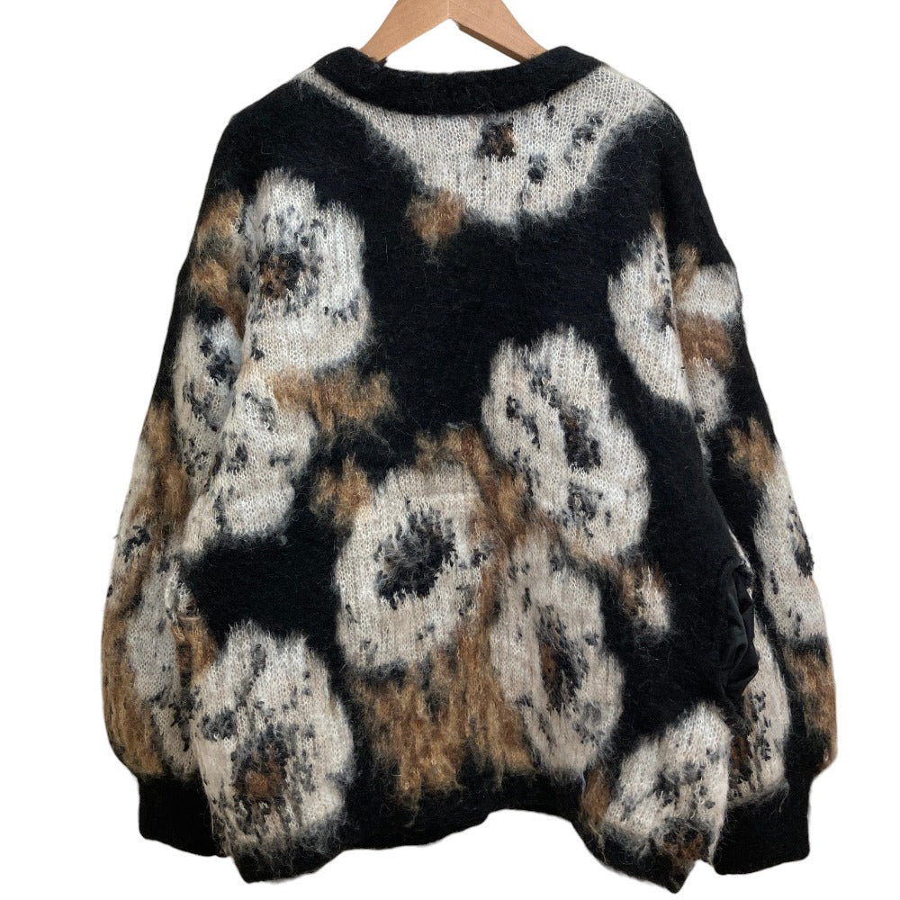 アメリ VERONICAJACQUARDKNIT ニットカーディガン