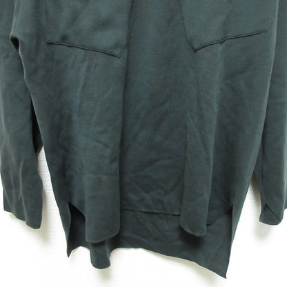unfil ショルダーボタンニットトップス