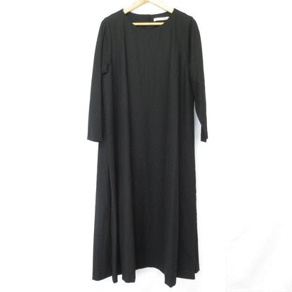 evam eva wool side tuck one-piece ウールワンピース