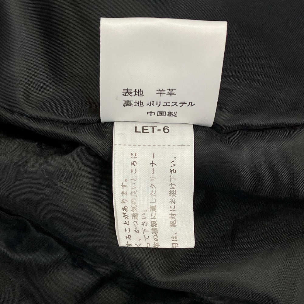 カルバンクライン パンチングレザーライダースジャケット