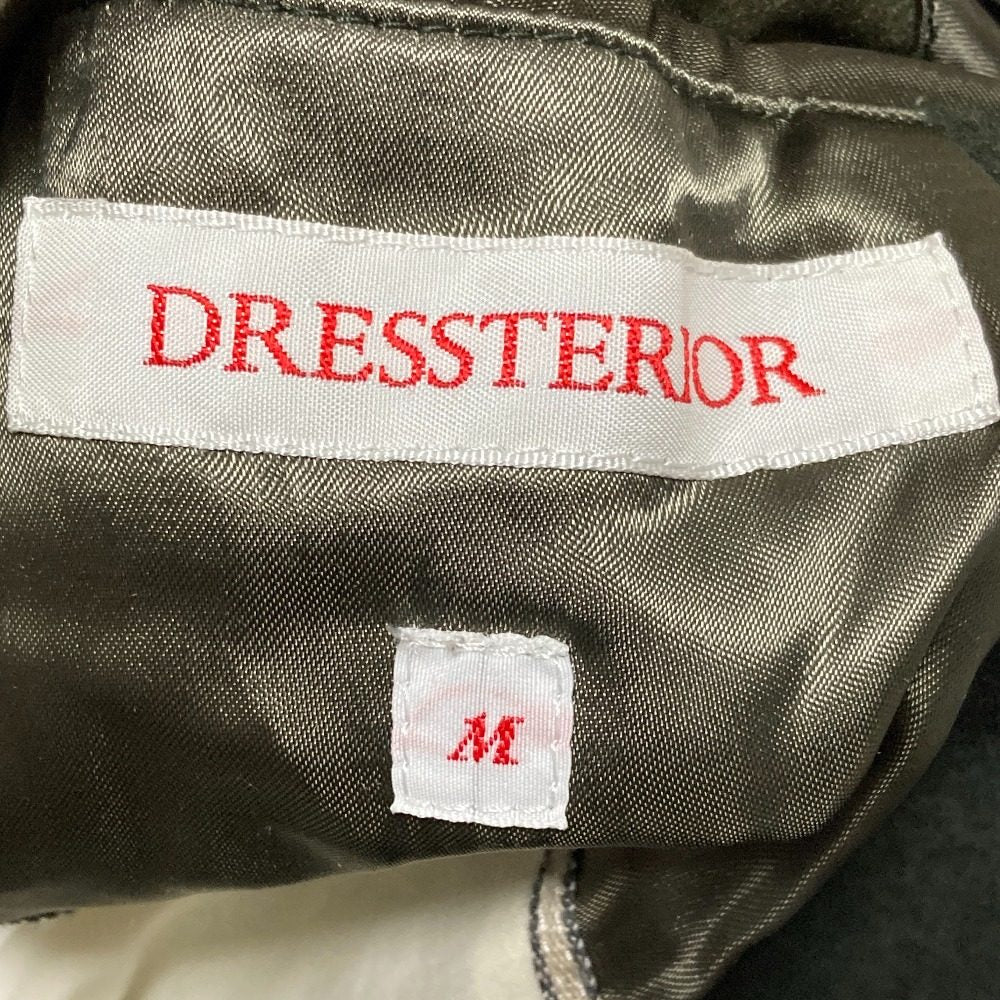 DRESSTERIOR ウールダブルブレストステンカラーコート