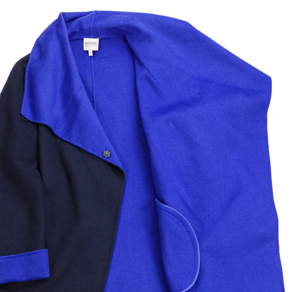アルマーニコレツィオーニ ウールベルテッドコート