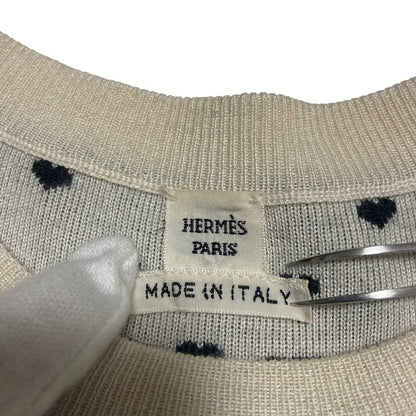 エルメス BRIDES de GALA カシミヤシルクニットワンピース40