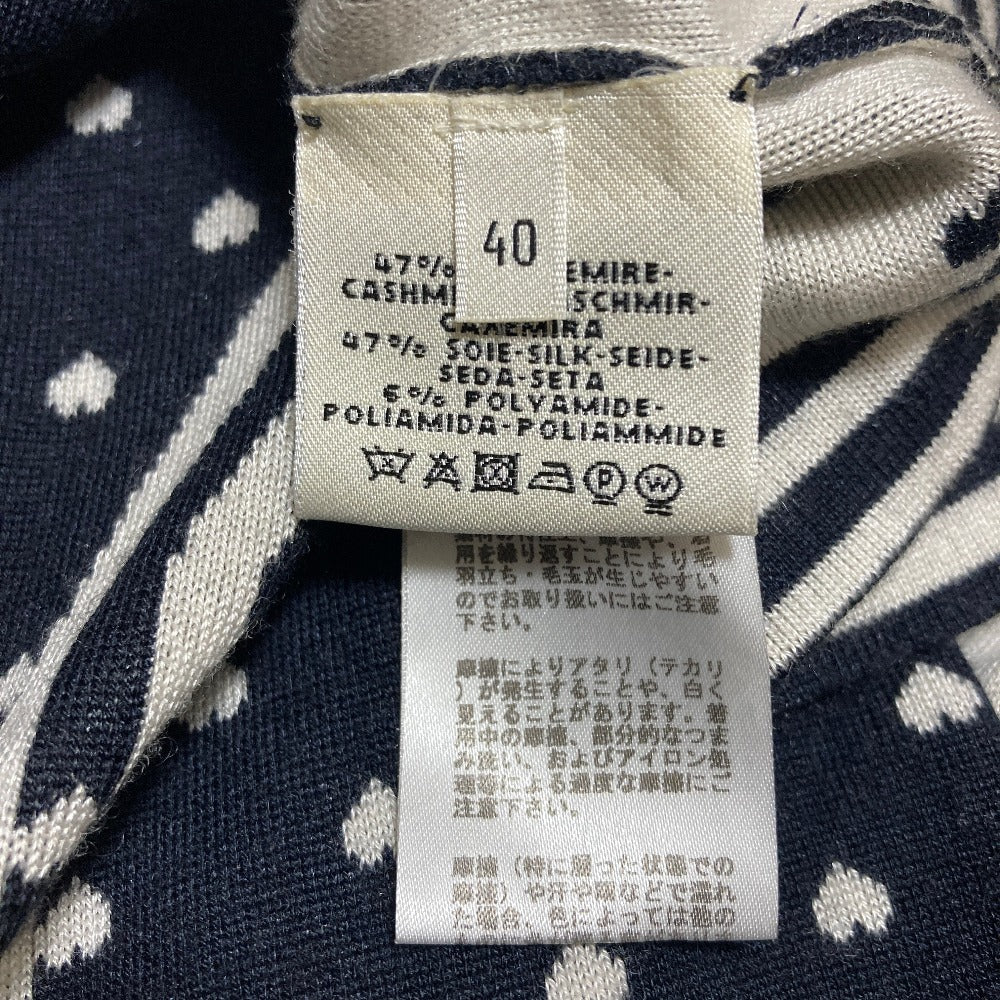 エルメス BRIDES de GALA カシミヤシルクニットワンピース40