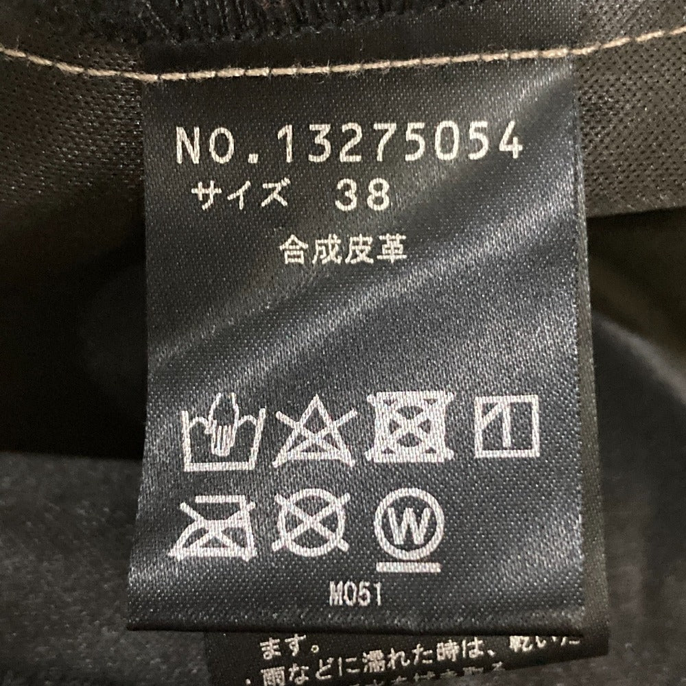 ヴィヴィアンタム シンセティックレザー ノーカラージャケット
