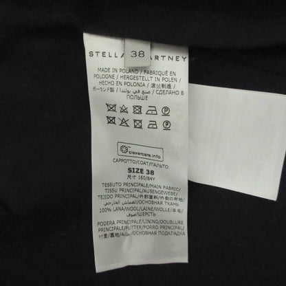 ステラマッカートニー 千鳥格子ウールコート
