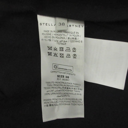 ステラマッカートニー 千鳥格子ウールコート