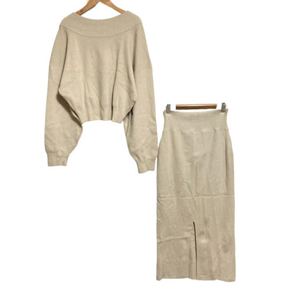 SNIDEL アシメニットセットアップ