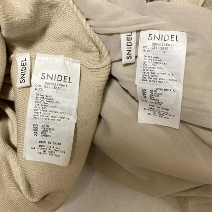 SNIDEL アシメニットセットアップ