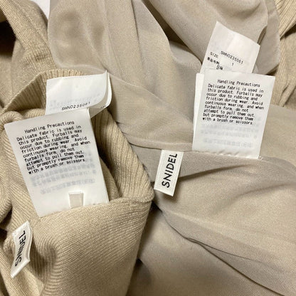 SNIDEL アシメニットセットアップ