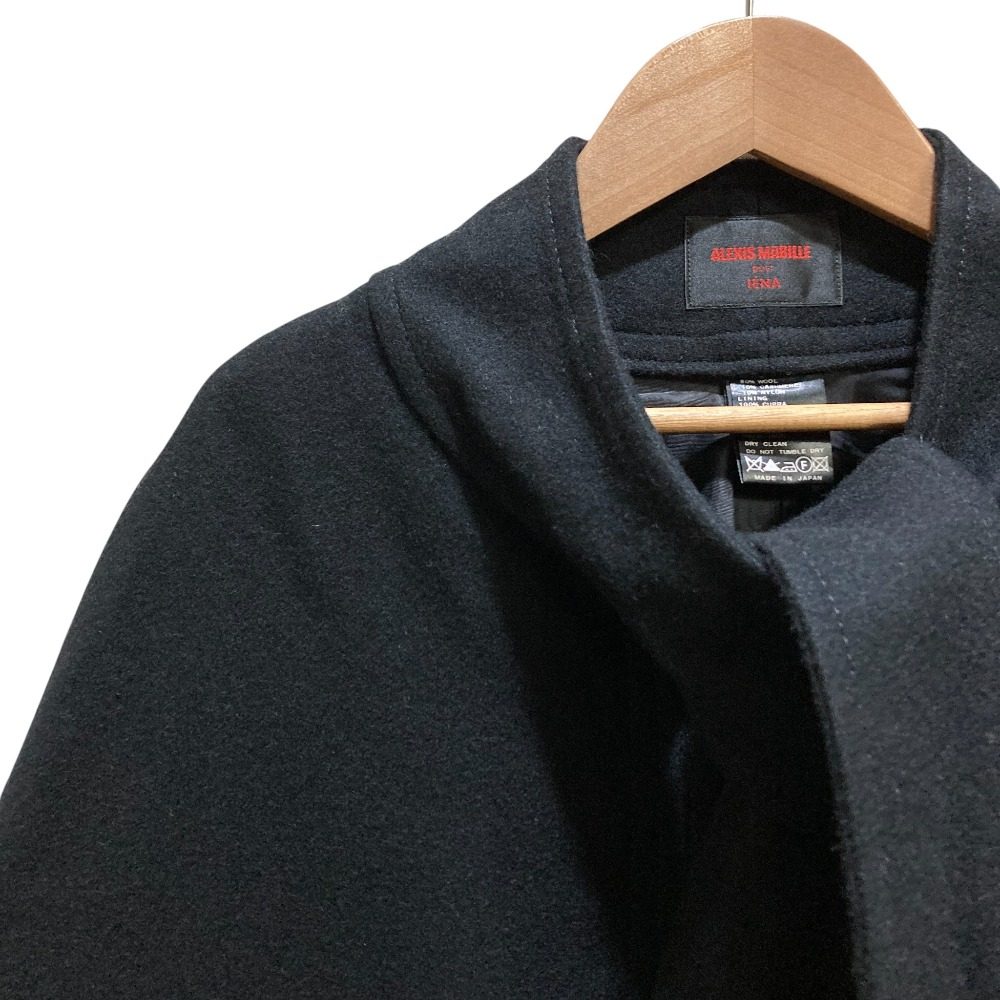 ALEXIS MABILLE IENA ウールカシミヤブレンドポンチョコート