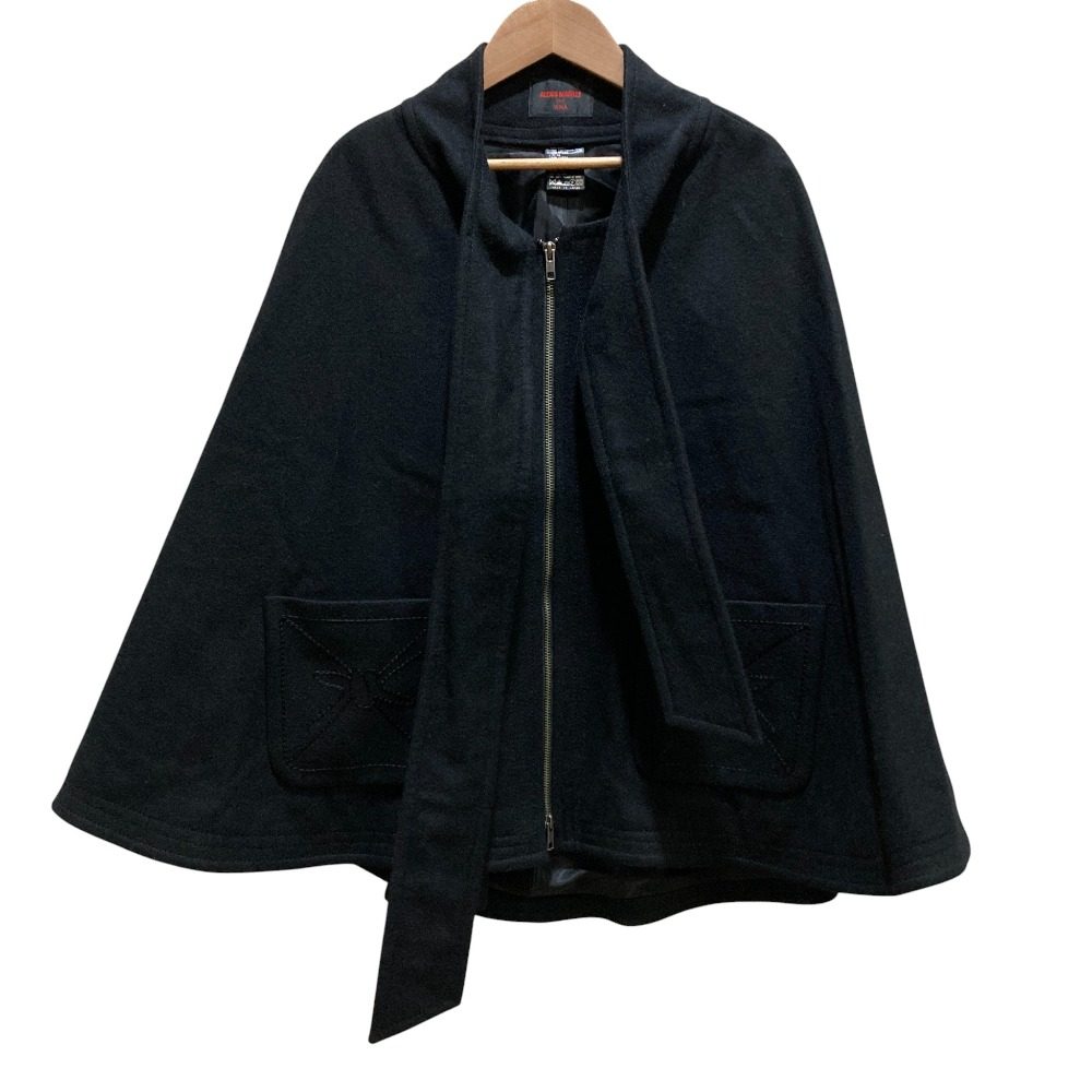 ALEXIS MABILLE IENA ウールカシミヤブレンドポンチョコート