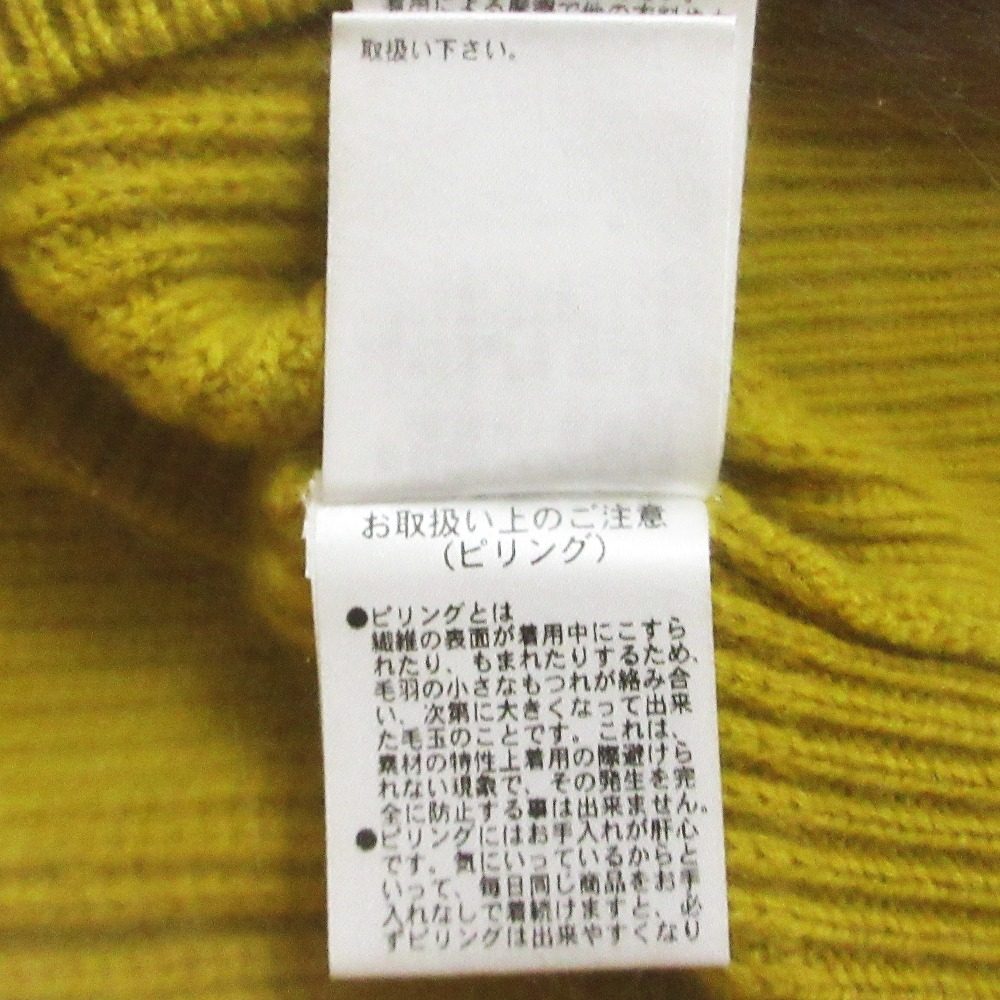 CLANE ベーシックドロップショルダーニットセーター
