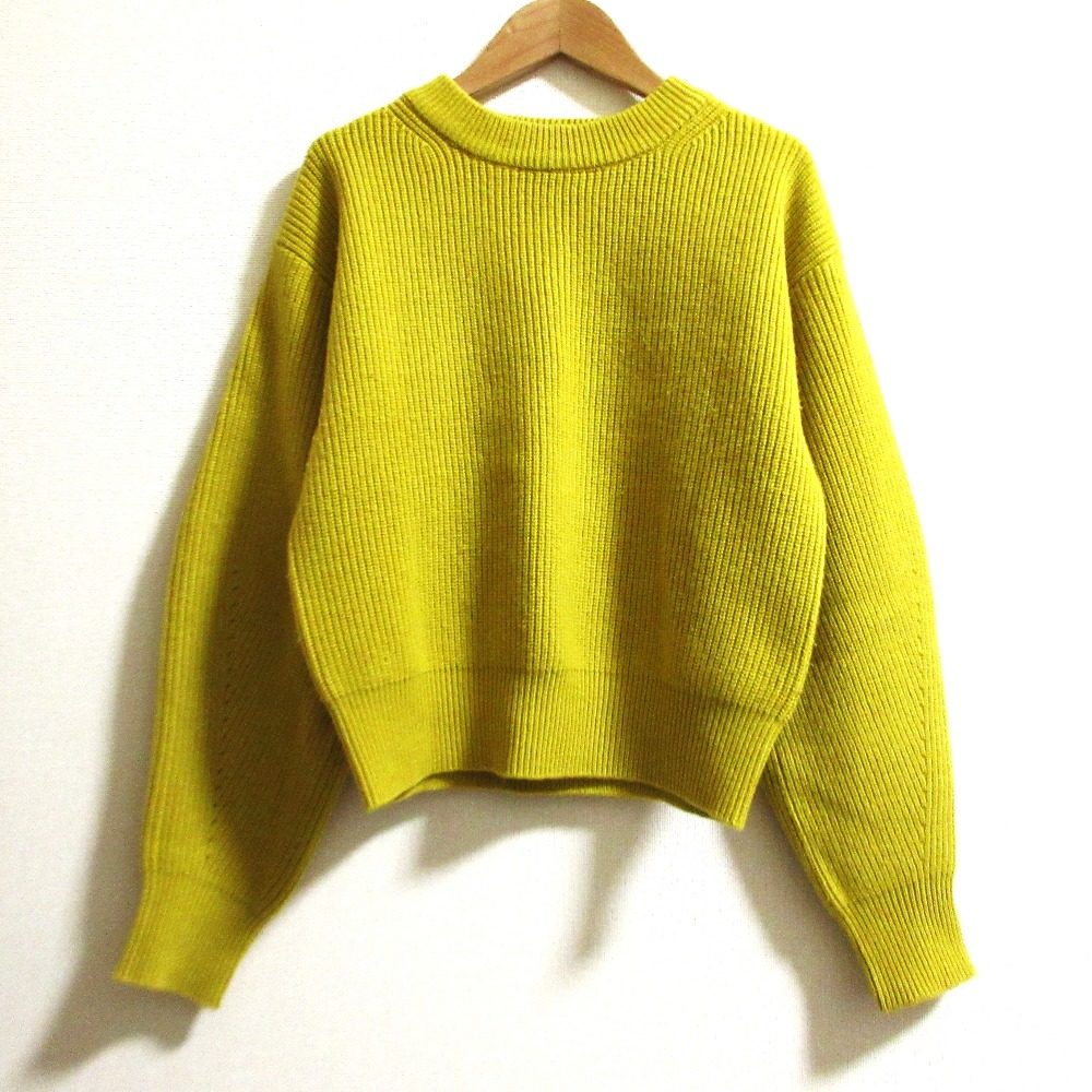 CLANE ベーシックドロップショルダーニットセーター