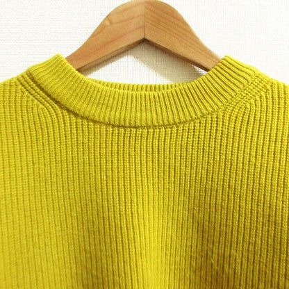 CLANE ベーシックドロップショルダーニットセーター