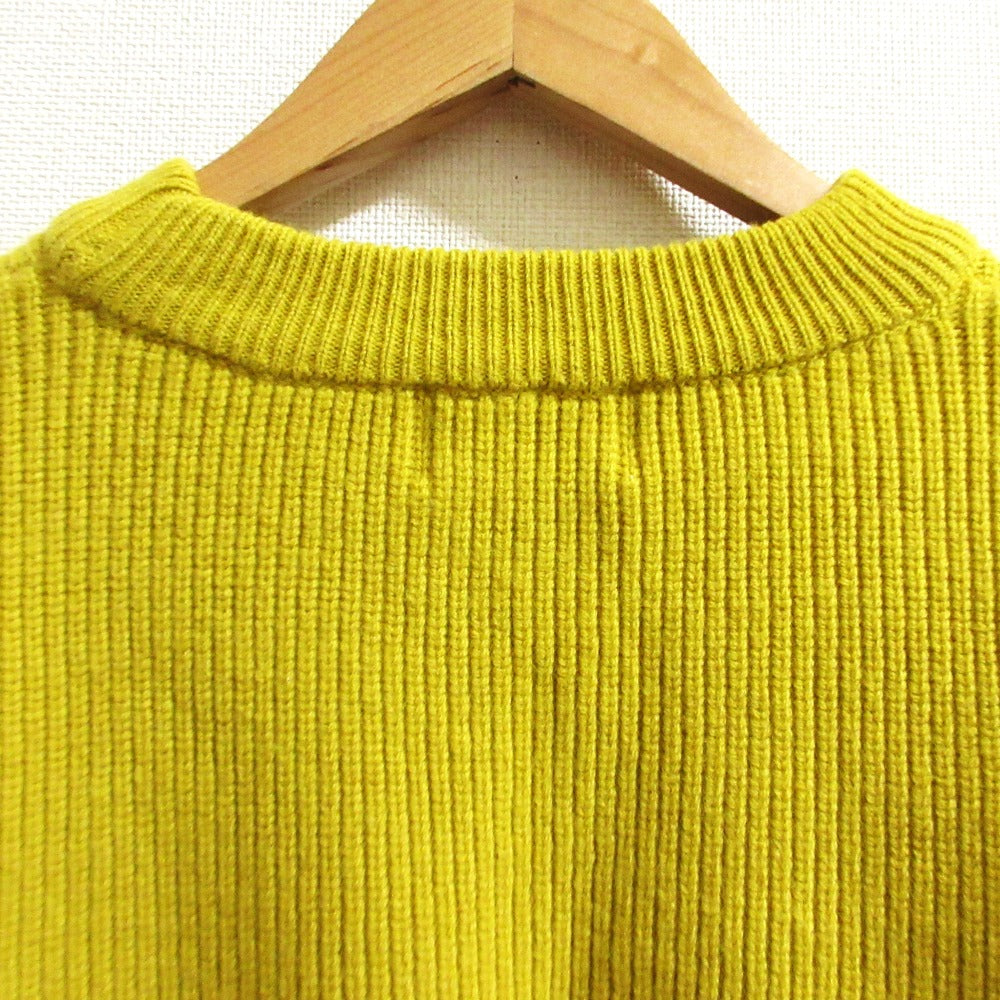 CLANE ベーシックドロップショルダーニットセーター