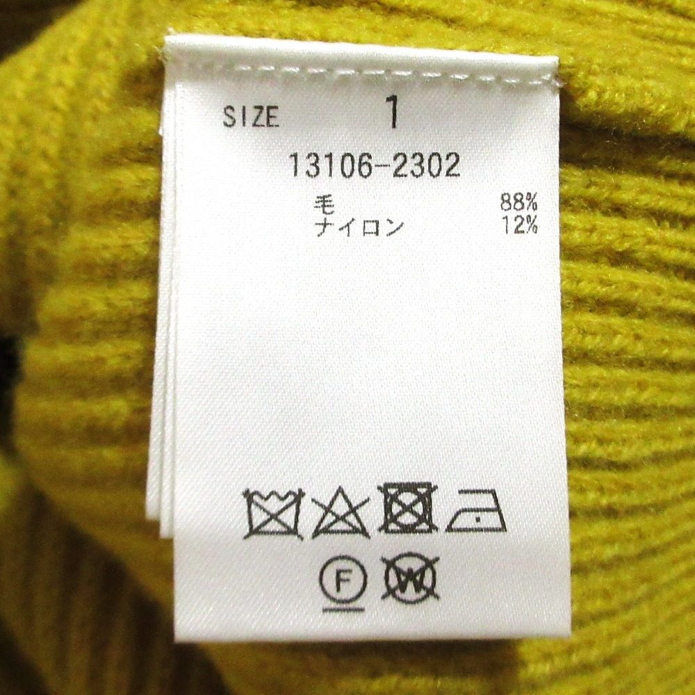 CLANE ベーシックドロップショルダーニットセーター