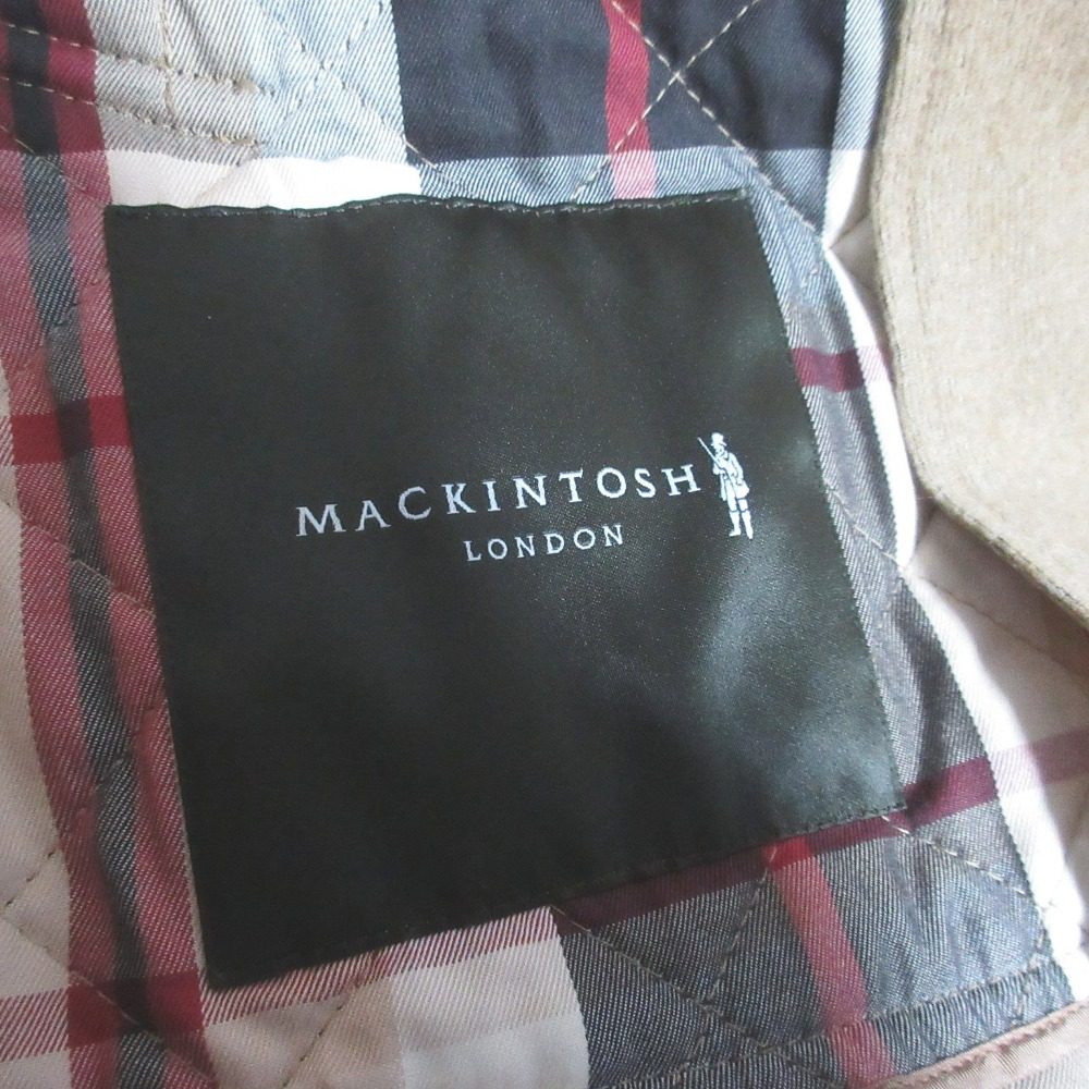 マッキントッシュ ロンドン ウールキルティングコート