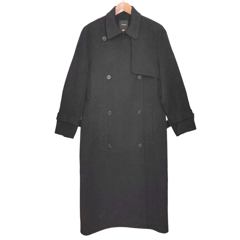 セオリー NEW DIVIDE GC RELAXED TRNCH DF ウールカシミヤトレンチコート