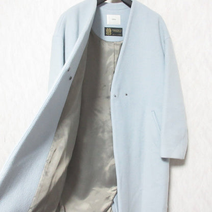 IENA MANTECOノーカラーコート