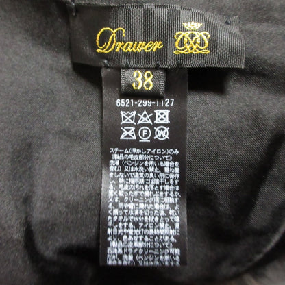Drawer フォックスファー ツイードボーダージレ