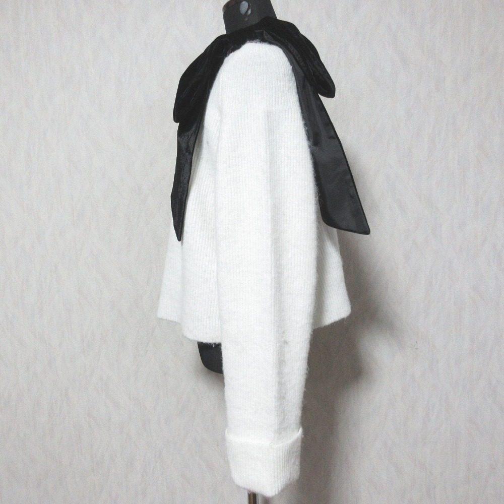 アプワイザーリッシェ ベロアリボンニット