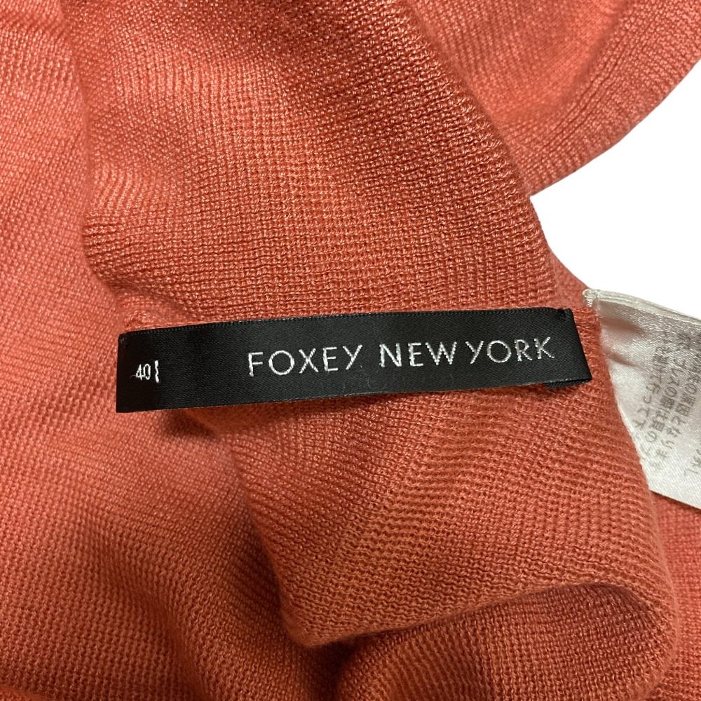 フォクシーニューヨーク カシミヤシルク ニット