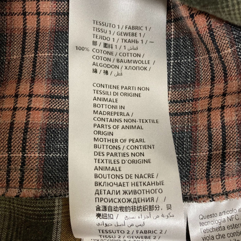 ジェネシス ツー バイ エムシーキュー パッチワークロングシャツ