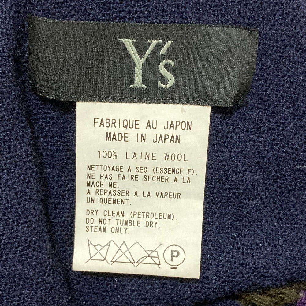 Y's メッシュニット ウールマフラー