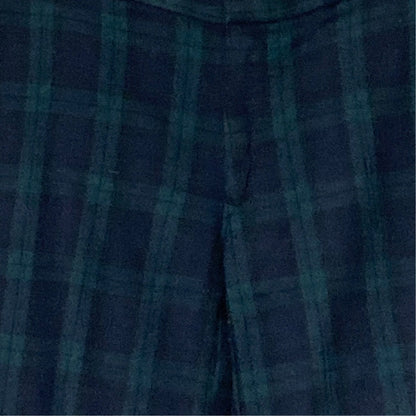 ウミ908 チェックウールパンツ