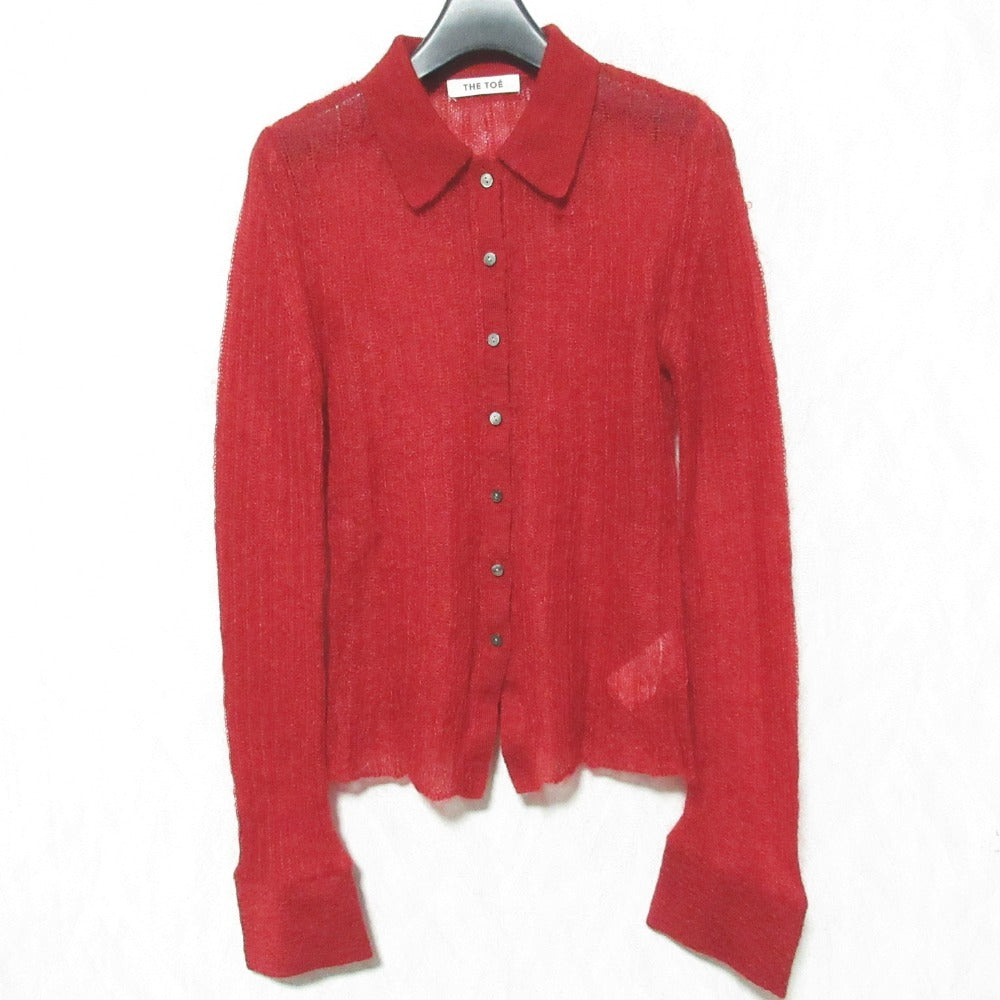 THE TOE TATE MODERN KNIT モヘヤニットシャツ