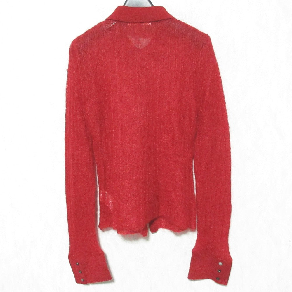 THE TOE TATE MODERN KNIT モヘヤニットシャツ