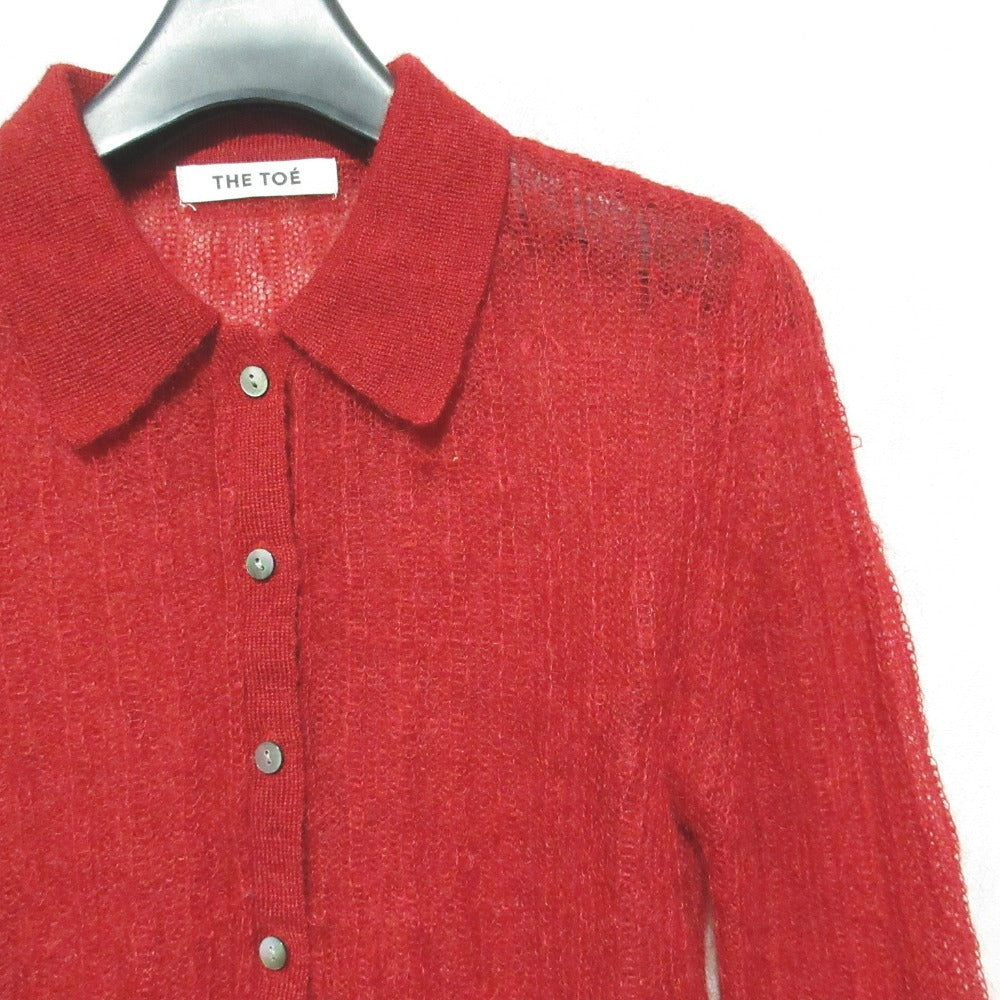 THE TOE TATE MODERN KNIT モヘヤニットシャツ