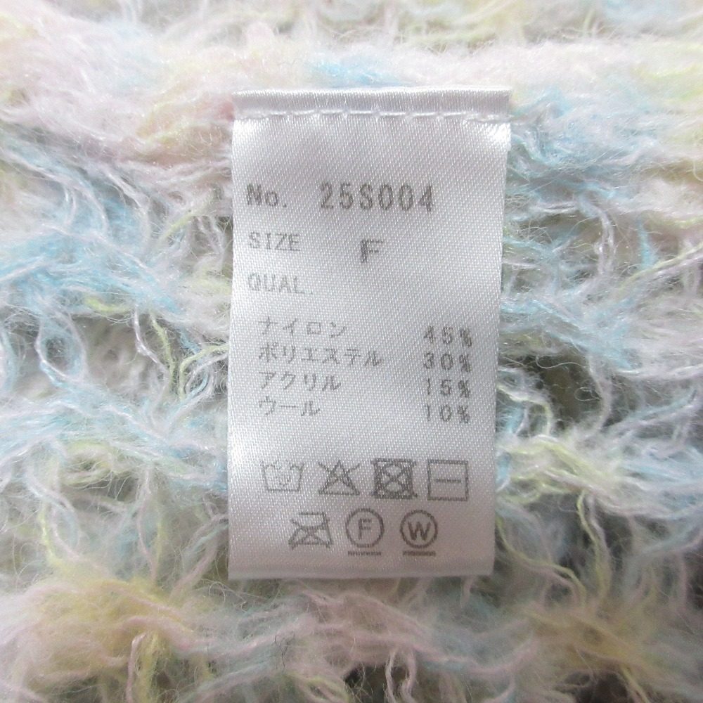 RUSKA VAUNI ローゲージコットンニットプルオーバー